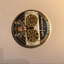 Pfennig Karl der Gro&szlig;e Medaille Deutschland Bi-Metall