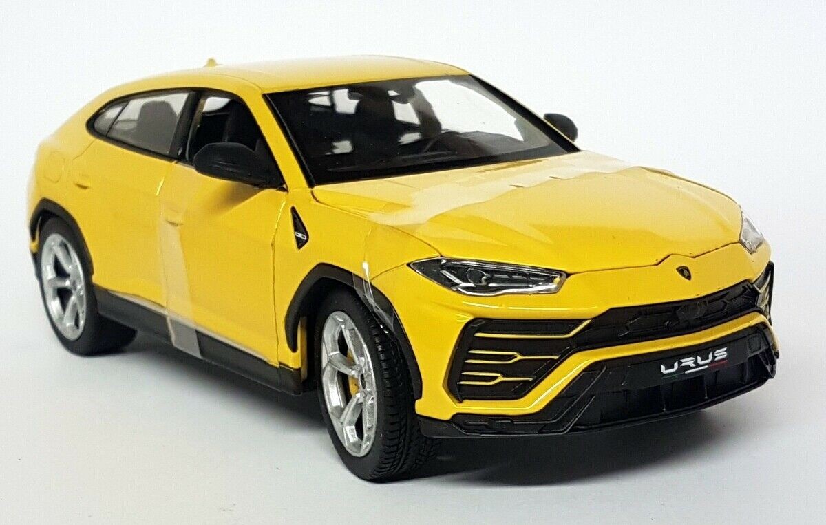 Nex Models 1/24 Scale - Lamborghini Urus Yellow Diecast model car