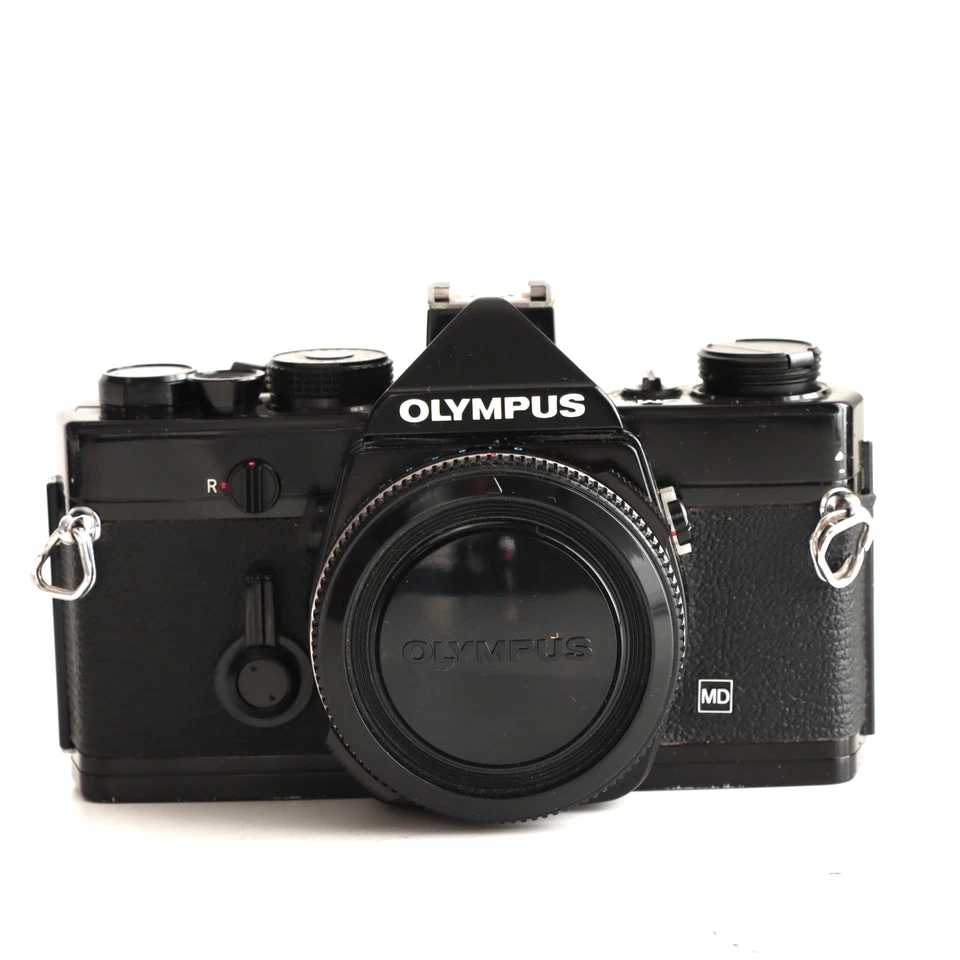Olympus OM-1 35mm SLR Film Camera Body, Black, Boxed, EXC, UK, Warranty! - Image 3 of 4