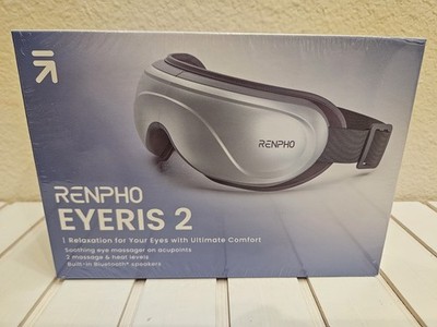 RENPHO Eyeris 2 Eye Massager Heat Vibration Music Long Battery Type-C NIB!   