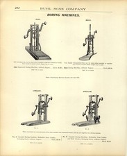 1903 PAPER AD Ajax Boss Angular boring machine tool Fray's corner bit brace
