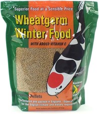 Kockney Koi Wheatgerm Winter Floating Pellets for Pond Fish 3mm -1kg