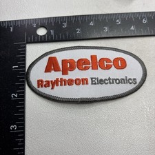 Vintage APELCO RAYTHEON ELECTRONICS Marine Fish Finder Patch 56YC