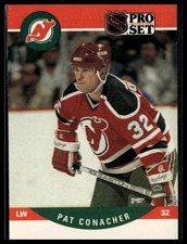 1990-91 Pro Set #477 Pat Conacher RC New Jersey Devils