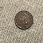 1865 Fancy 5 Indian Head Cent Penny 1c Choice Original AU Full LIBERTY QA