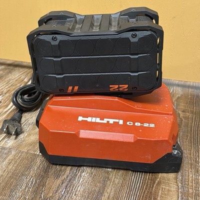 HILTI C 8-22 Nuron Charger & HILTI B 22-255  12AH BATTERY  B 22-255 Li-ion