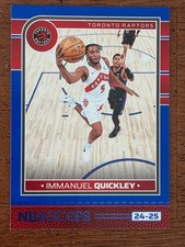 2024-25 Hoops Premium Blue Immanuel Quickley #123