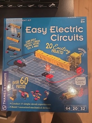 Electric Circuits STEM Experiment Kit Electricity Voltage Motors LED 