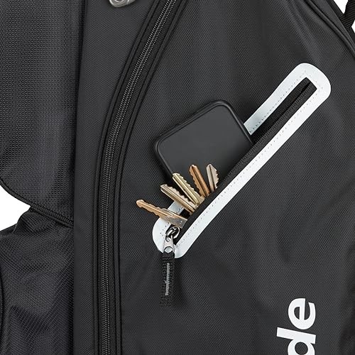  Golf 2023 Classic Cart Golf Bag Black - Picture 3 of 6