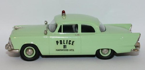 Brooklin Models 1/43 Scale IPV21 - 1956 Plymouth Plaza - Harwood Heights Police - Picture 2 of 5
