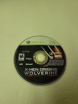 X-Men Origins: Wolverine Uncaged Edition Microsoft Xbox 360 Disc Only Tested