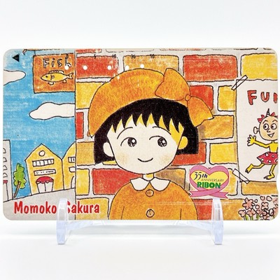 Chibi Maruko-chan りぼん レトロ anime 平成 y2k Manga Japanese Chibi Maruko-chan Telephone Old card Momoko Sakura
