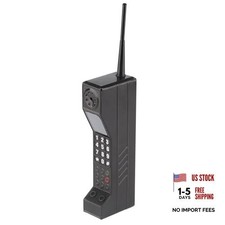 Retro Brick Cell Phone Ornament - 80s 90s Vintage Mobile Phone Model