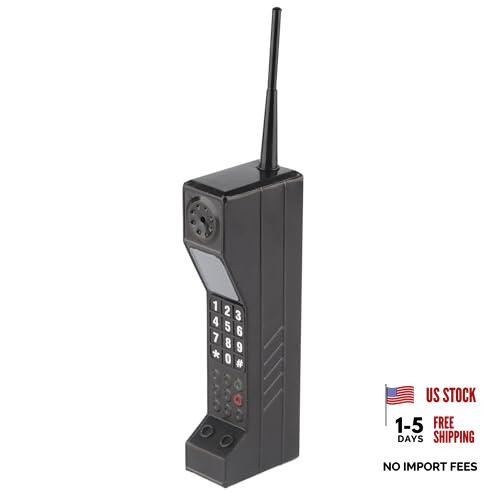 Retro Brick Cell Phone Ornament - 80s 90s Vintage Mobile Phone Model