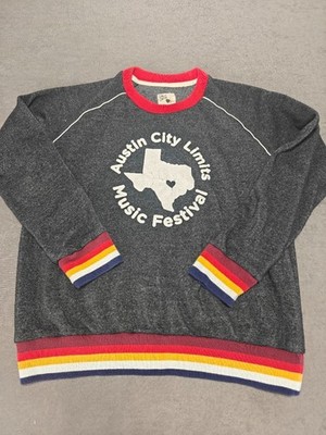 Camp Collection Austin City Limits Music Festival Sweatshirt XL Retro Stripe