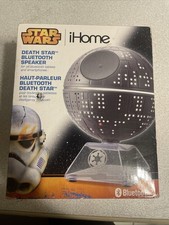 iHome Star Wars Death Star Bluetooth Speaker Li-B18 Lights Up Sound - BRAND NEW
