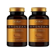 x2 packs BRONZAN - DR.VITON - Sunless Tanning capsules | Dermo-Nutrition Formula