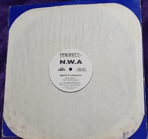 N.W.A. Appetite For Destruction Vinyl Record Single - Picture 3 of 7
