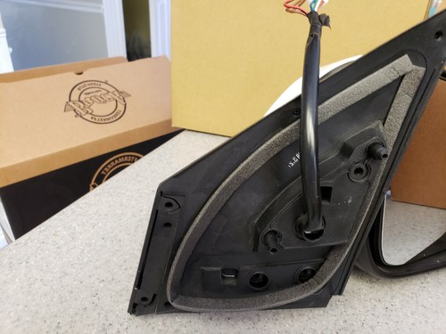 NEW SHORELINE BLUE 13-15 Rav4 Pass RH Mirror Power Heat TurnSignal BlindSpot - Picture 5 of 7
