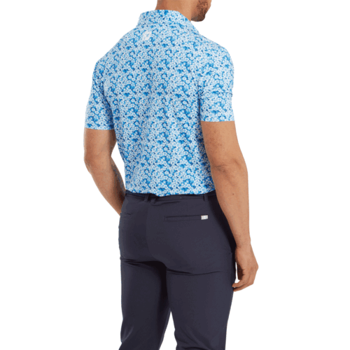 FOOTJOY 2025 PRIMROSE PRINT MENS GOLF POLO SHIRT / ALL COLOURS @ 45% OFF RRP - Picture 11 of 22