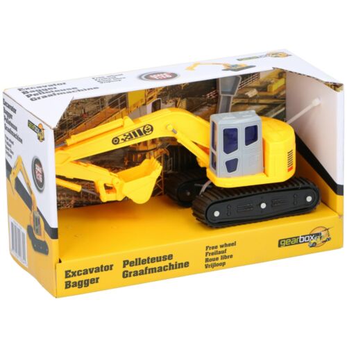 Kinder Spielzeug 1:16 Baumaschine Bagger Schaufelbagger Minibagger Freilauf #341 - Bild 2 von 2