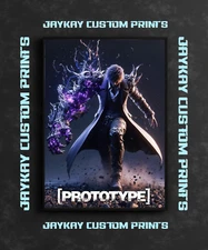 Prototype Alex Mercer Video Game Activision Poster Print - No Frame