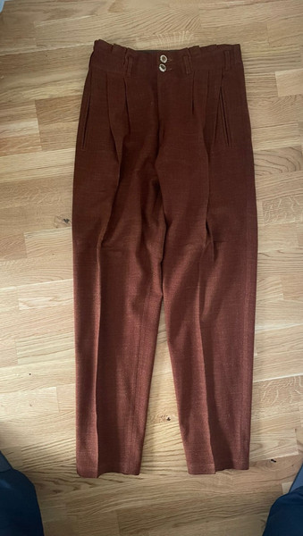 Apropos Hose – Made in Switzerland, Wool Blend, Größe 42, Braun 