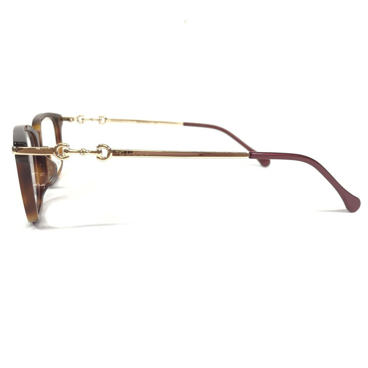 Gucci Eyeglasses Frames GG0886OA 002 Tortoise Gold