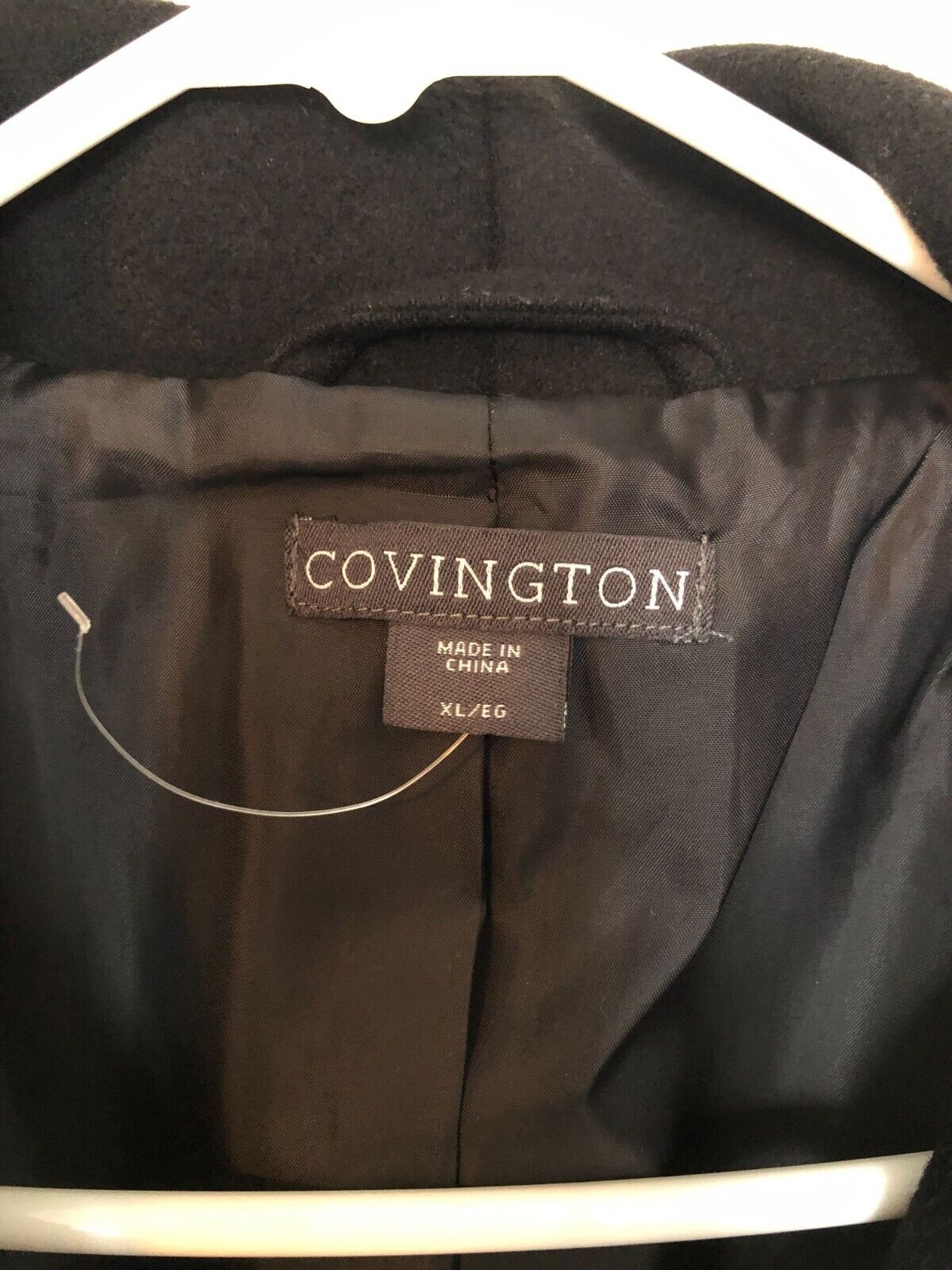 Covington Polyester Jacket - XL Black - image 4
