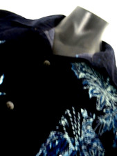 Van Huesen Blue Floral men's shirt 171/2-18