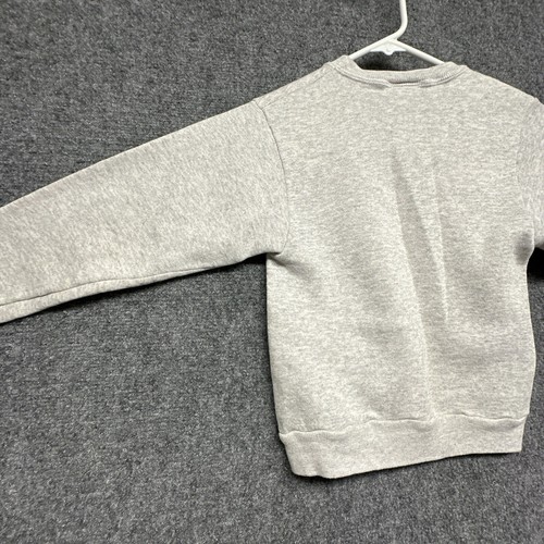 Vintage Disney Sweater Mickey Mouse White Long Sleeve Youth Size Extra Small 90s - Picture 13 of 14