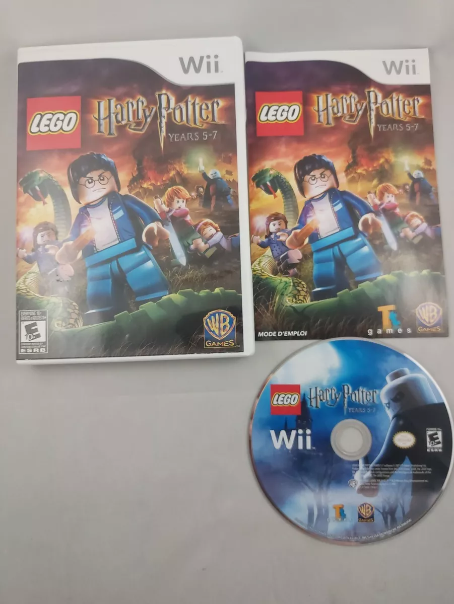 LEGO Harry Potter Years 1-4 and Years 5-7 (Nintendo Wii) With Manuals