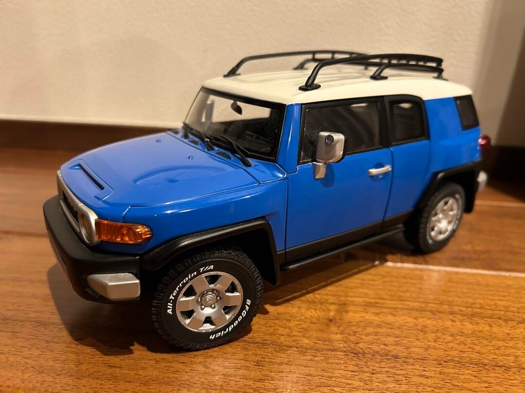 1/18 AUTOart Toyota FJ Cruiser Blue From Japan Model Car