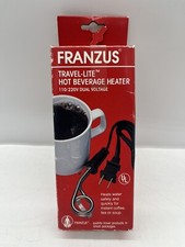 FRANZUS Travel-Lite Hot Beverage Heater 110/220V Dual Voltage Model IH-100