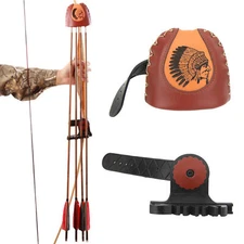 Archery  Quiver Compound Bow Quiver for Hunting with Quick Release Brown