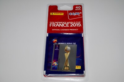 PANINI FIFA FRAUEN WM 2019 WC FRANCE - Sealed Blister 8 packs + special sticker