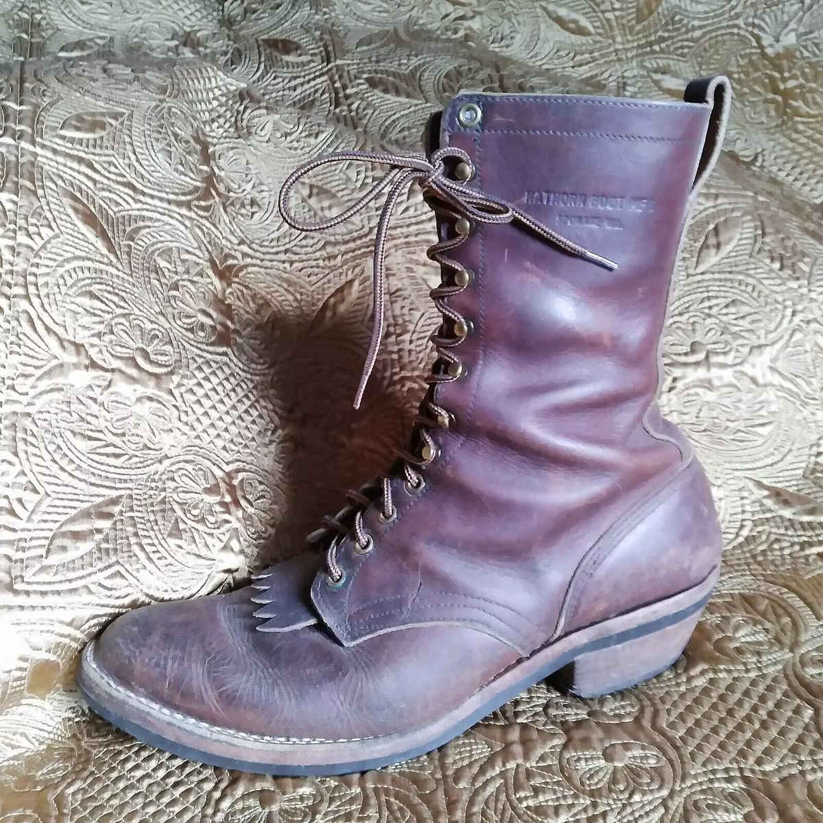Whites Hathorn Packer Boots 10.5 E Brown eBay