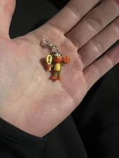 Vintage Sesame Street Elmo in Hiroshima Micro Charm Zip Pull