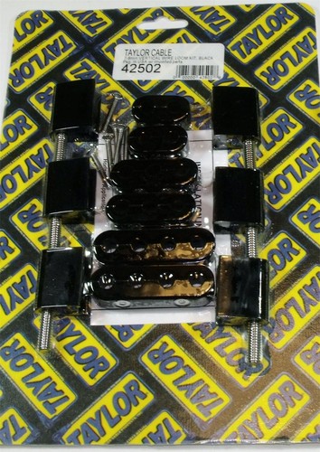 Taylor Cable 42502 7-8mm VERTICAL WIRE LOOM KIT BLACK - Picture 14 of 14