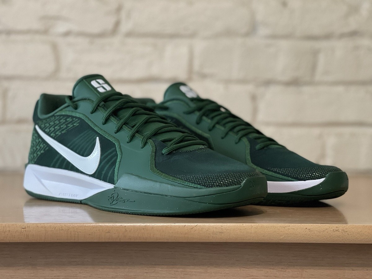 Nike Sabrina 2 TB Wolf Gorge Green White Basketball Women 13.5/Men