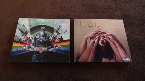 BLACK LIGHT BURNS 2 CD Lot Cruel Melody & Cover Your Heart and Anvil Pants NICE