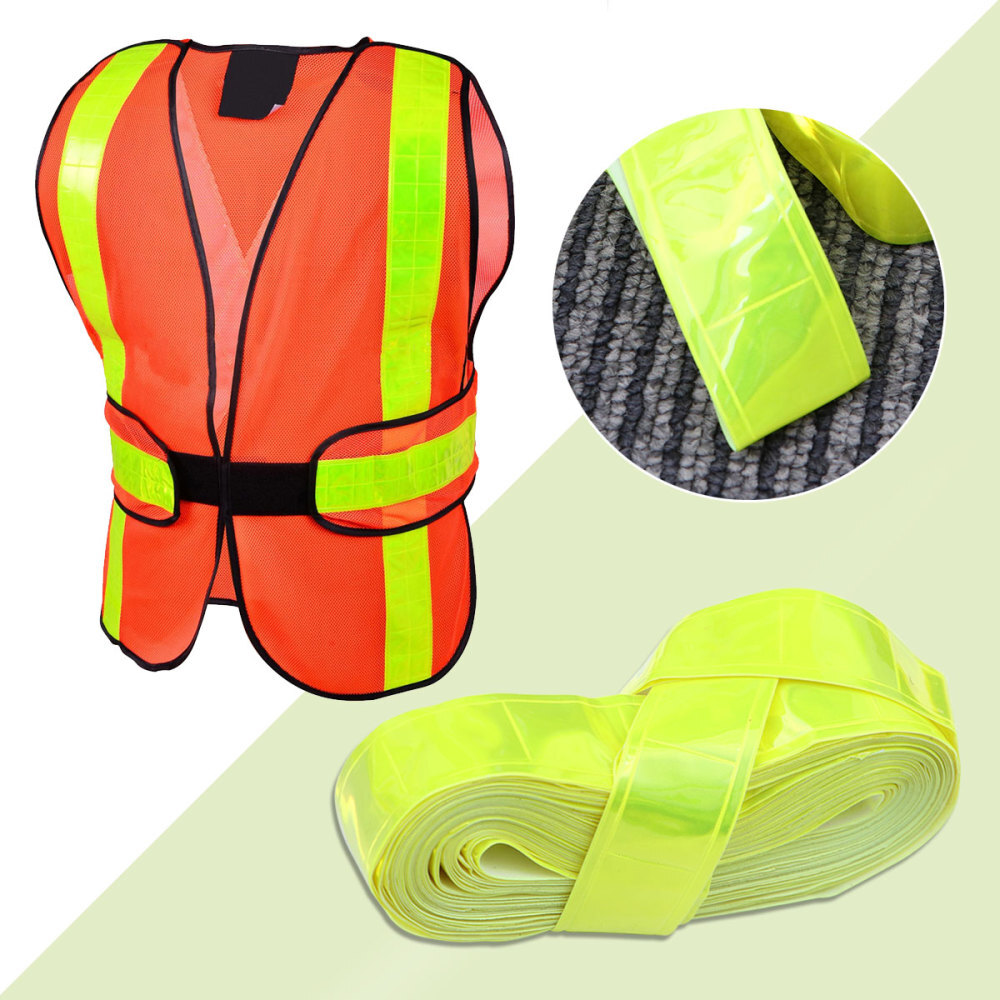 10M Reflective Barricade Caution Tape Warning Tape for Law Enforcement