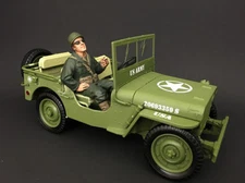 US ARMY WWII FIGURE III FOR 1:18 SCALE MODELS BY AMERICAN DIORAMA 77412