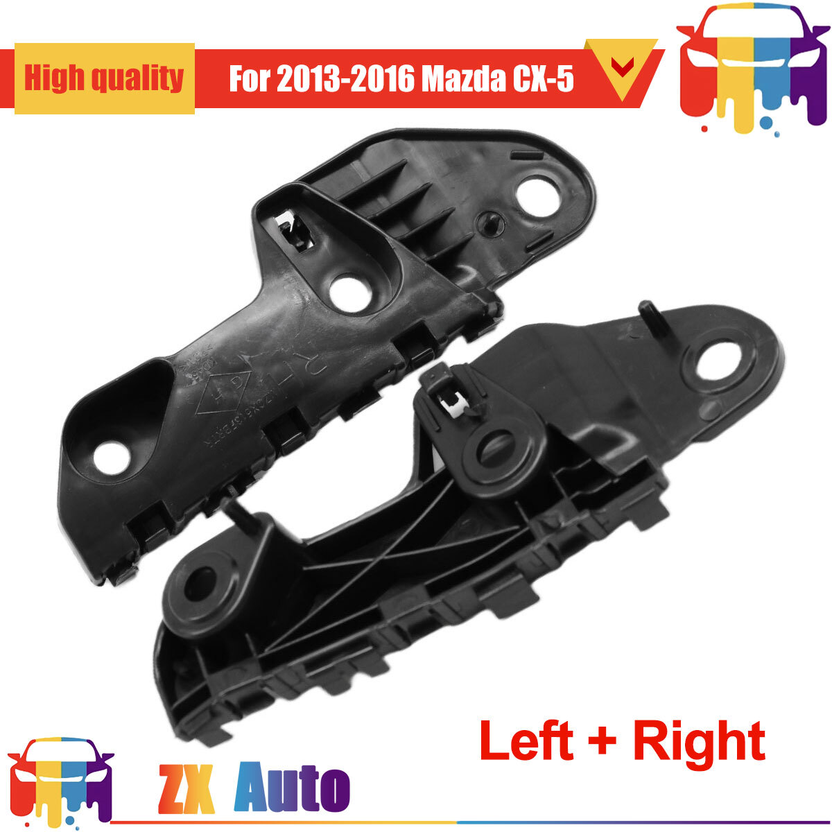 ショウ.Select!!shop Fits Mazda CX-5 2013-2016 New Front Bumper Retainer Left & Right