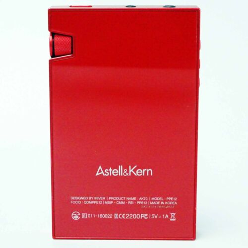 Astell & Kern AK70 MKII AK70MKII-SR-JP Sunshine Red High Resolution Player Ge... - Bild 4 von 10