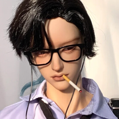 1/3 BJD Doll Uncle Man Male Eyes Face up Resin Ball Jointed Body Handmade Gift