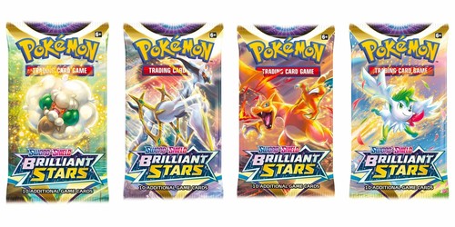 Sword & Shield Brilliant Stars Booster Pack Booster Pack Pokemon