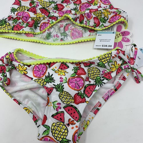 Hula Star Sz 5 Girl Fruit Bikini - Picture 2 of 4