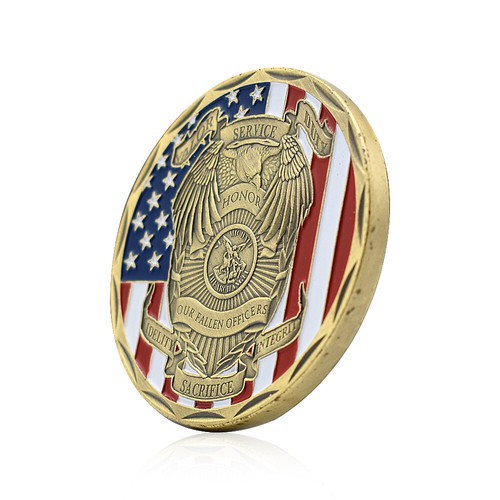 Moneda Desafío San Miguel Arcángel Nuestro Oficial Caído Santo Patrón Coleccionables - Imagen 6 de 14