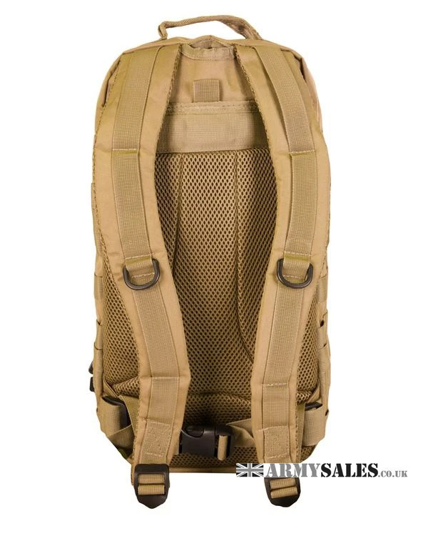 COYOTE Tan SMALL 28L Molle Assault Pack by Kombat UK Backpack